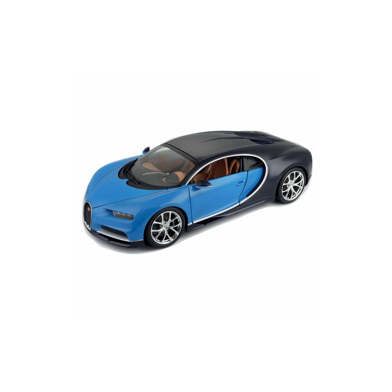 La Bugatti Chiron bleue