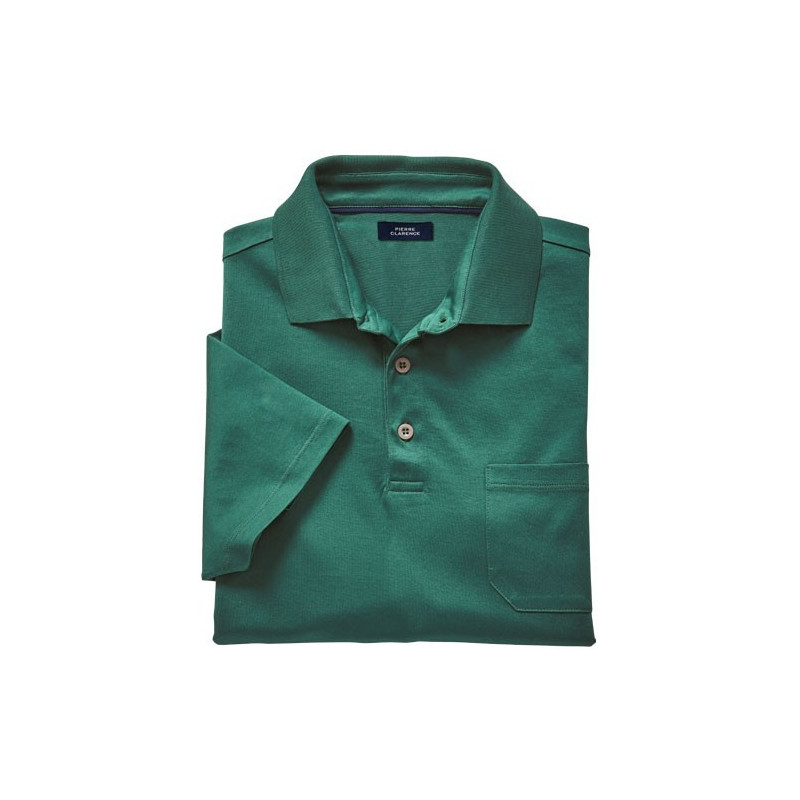 Polo Fil d’Écosse Pierre Clarence Vert