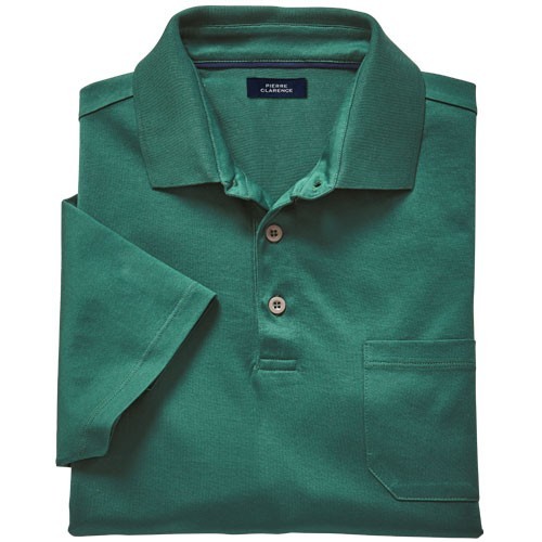 Polo Fil d’Écosse Pierre Clarence Vert