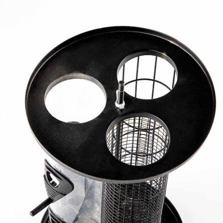 Mangeoire à oiseaux 3 en 1