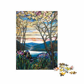 Puzzle Iris & Magnolias, par l’Homme Moderne.