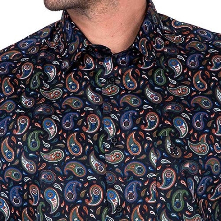 Chemise imprimé cachemire