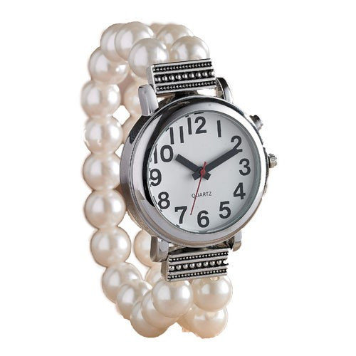 Montre parlante perles