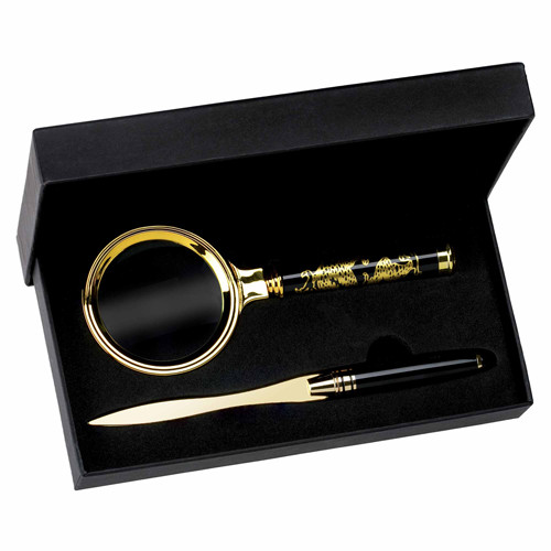 EN CADEAU : La Loupe & le Coupe-papier