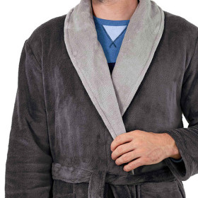 Robe de chambre polaire mousse (4)