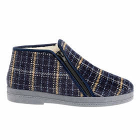 Chaussons montants fourrés laine