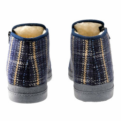 Chaussons montants fourrés laine