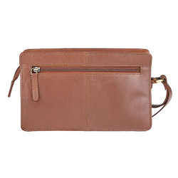 Pochette cuir tradition