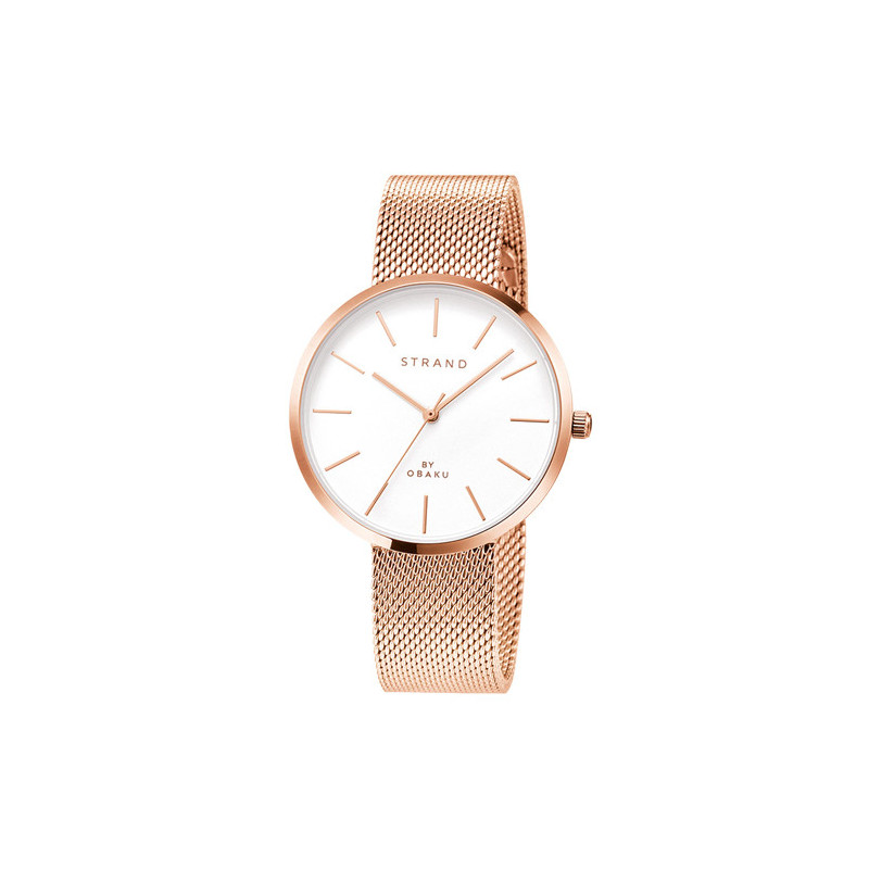 La montre or rose