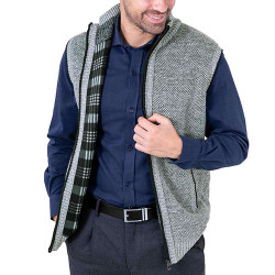 Gilet sans manches doublé polaire