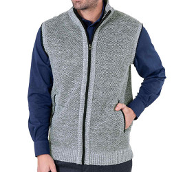 Gilet sans manches doublé polaire