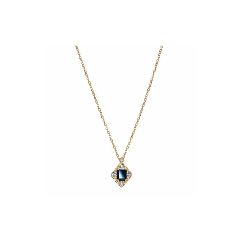 Le pendentif au saphir