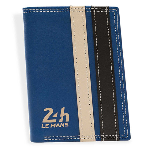 Portefeuille cuir "24 h Le Mans"