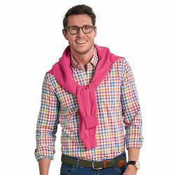 Chemise carreaux pastel