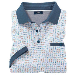 Polo coton imprimé