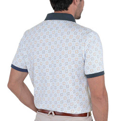 Polo coton imprimé