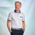 Polo coton imprimé