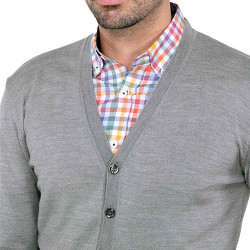 Gilet laine mélangée