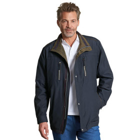 Parka coupe-vent gentleman, Tour de poitrine : 2XL (120/124), Couleur : Marine, par l’Homme Moderne.