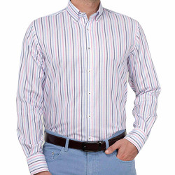 Chemise rayures Oxford