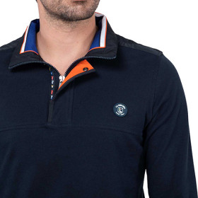 Sweat bleu frégate