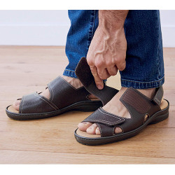 Sandales pieds sensibles