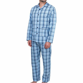 Pyjama coton carreaux