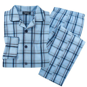 Pyjama coton carreaux