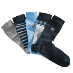 Chaussettes nautiques - les 5 paires