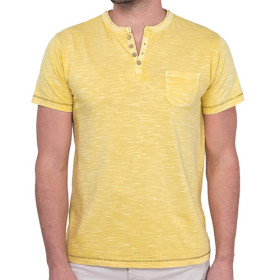 Tee-shirt col tunisien