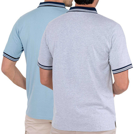 Polos Navy-club - les 2