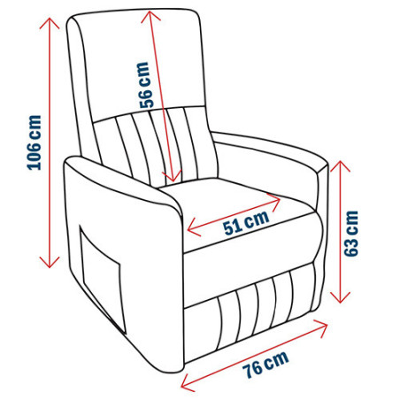 Fauteuil-releveur bien-être