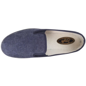 Mocassins toile denim