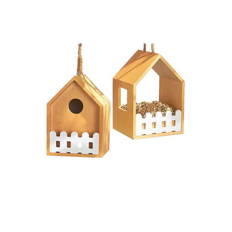 Nichoir & mangeoire à oiseaux