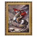 Le tableau Bonaparte franchissant le Grand-Saint-Bernard
