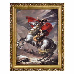 Le tableau Bonaparte franchissant le Grand-Saint-Bernard