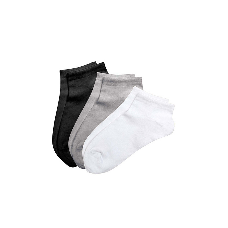 Chaussettes courtes bambou - les 6 paires