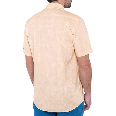 Chemisette coton flammé