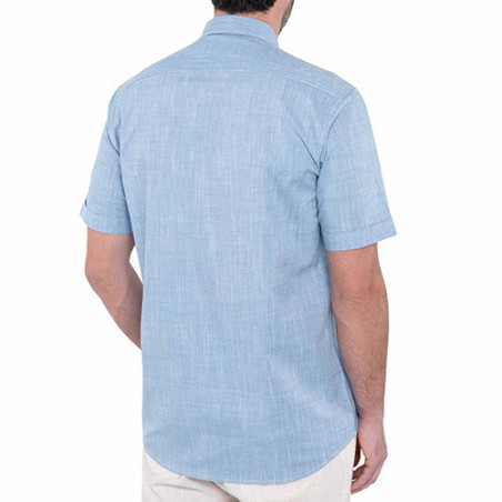 Chemisette coton flammé