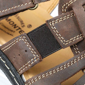 Sandales cuir tout confort