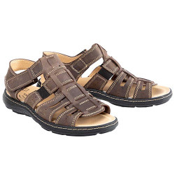 Sandales cuir tout confort