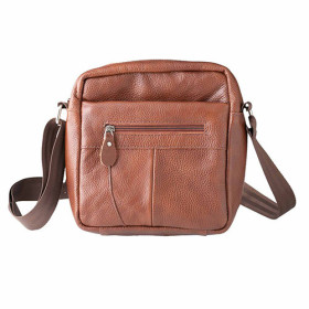 Sacoche cuir multipoche