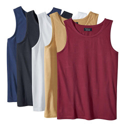 Débardeurs en coton - les 5