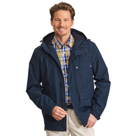 Coupe-vent imperméable Regatta®, Tour de poitrine : L (104/108), Couleur : Marine, par l’Homme Moderne.