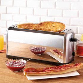 Grille-pain inox maxi