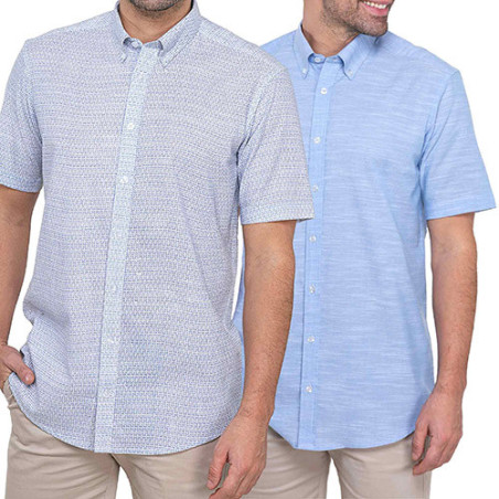 Chemisettes azurées - les 2 