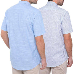 Chemisettes azurées - les 2 