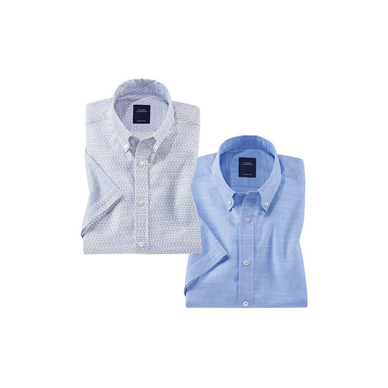 Chemisettes azurées - les 2 