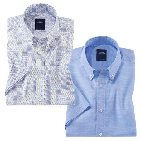 Chemisettes azurées - les 2 