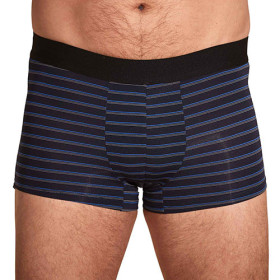 Boxers rayés microfibre